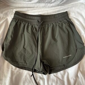 Alphalete Women's Active Green Shorts